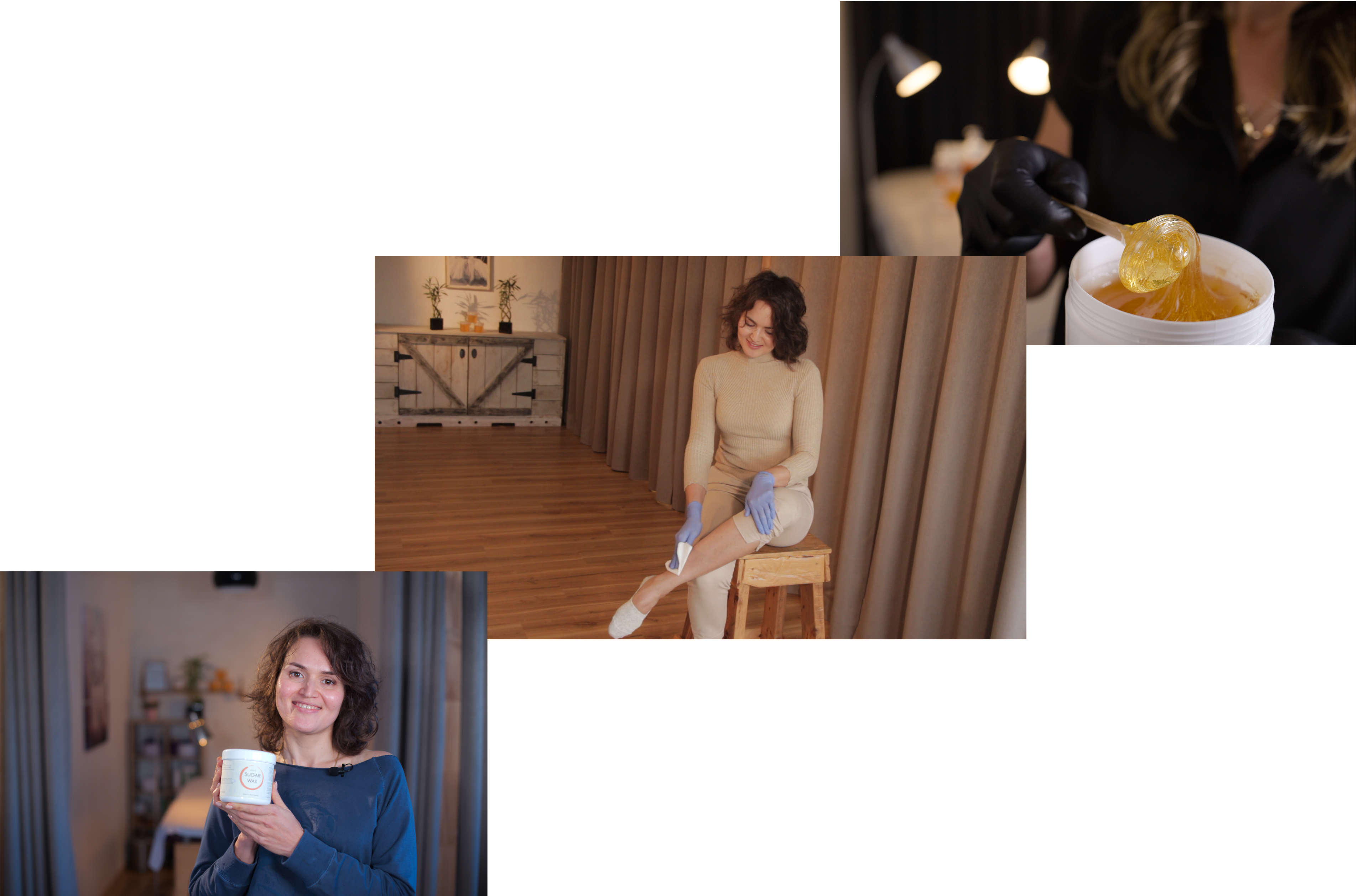 Womens sugar waxing cover